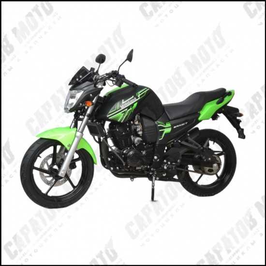 Мотоцикл дорожный Motoland BANDIT 300 зеленый - 1