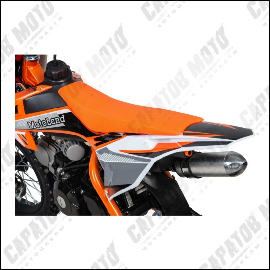 Питбайк Motoland 125 SX 125 E 14/12 оранжевый - 1