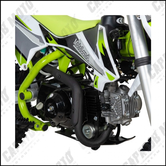 Питбайк Motoland 125 SX 125 E 14/12 зеленый - 1