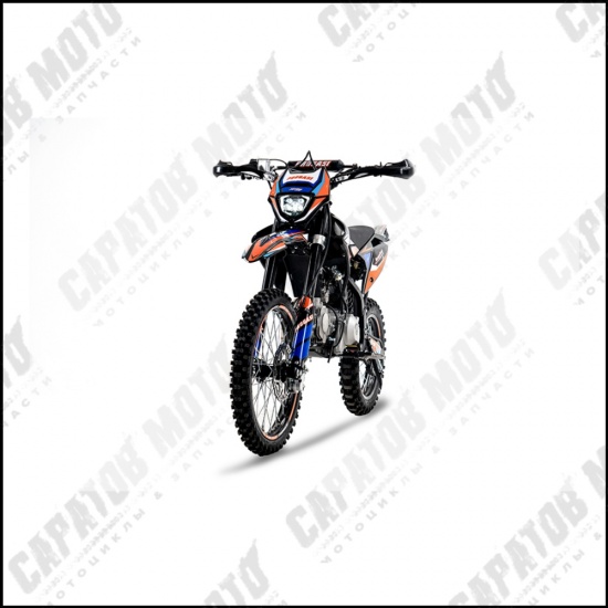 Питбайк PROGASI Jumbo 125 Orange Blue - 1