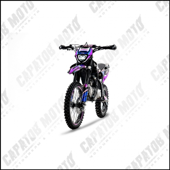 Питбайк PROGASI Jumbo 125 Orange Purple Blue - 1