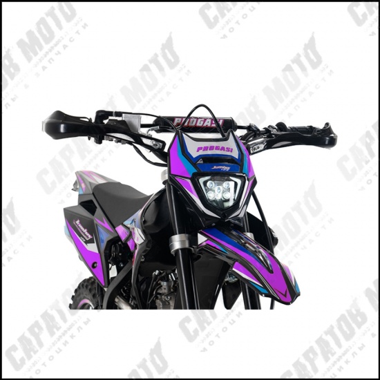 Питбайк PROGASI Jumbo 125 Orange Purple Blue - 1
