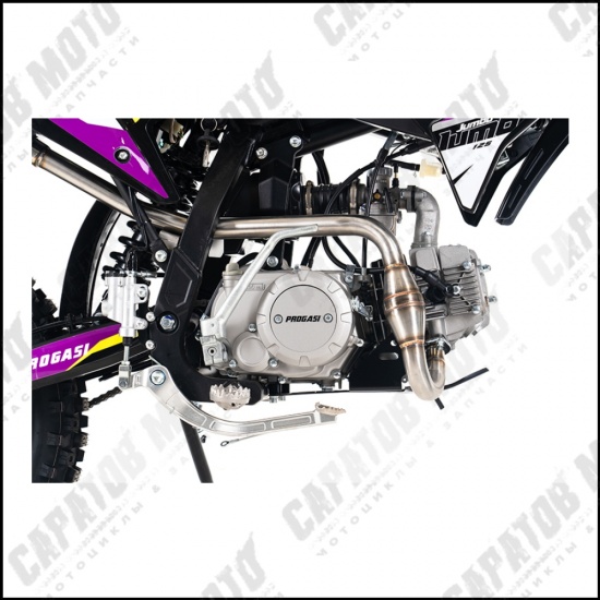 Питбайк PROGASI Jumbo 125 Orange Purple Yellow - 1