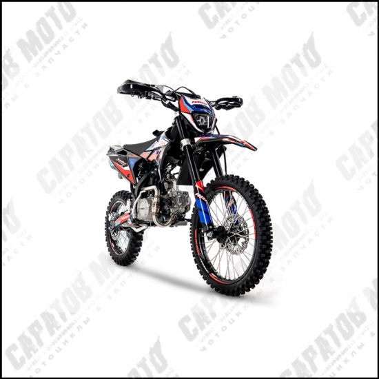 Питбайк PROGASI Jumbo 125 Red Blue - 1