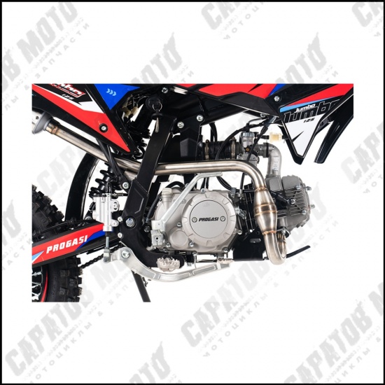 Питбайк PROGASI Jumbo 125 Red Blue - 1