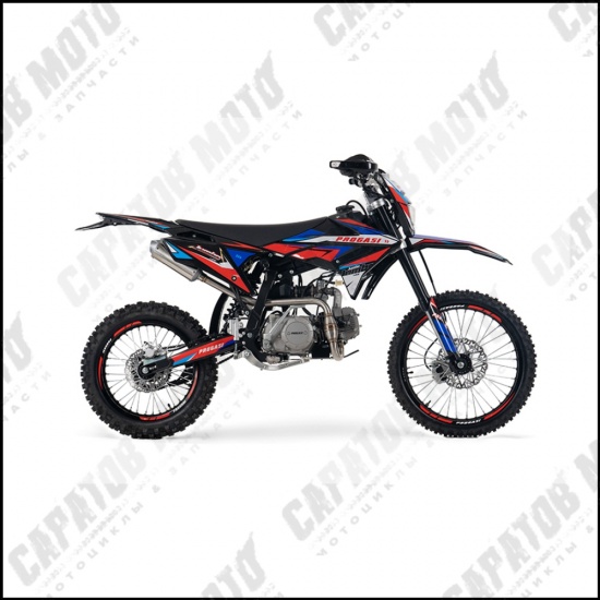 Питбайк PROGASI Jumbo 125 Red Blue - 1