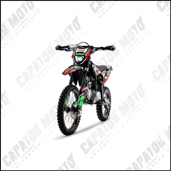 Питбайк PROGASI Jumbo 125 Red Green - 1