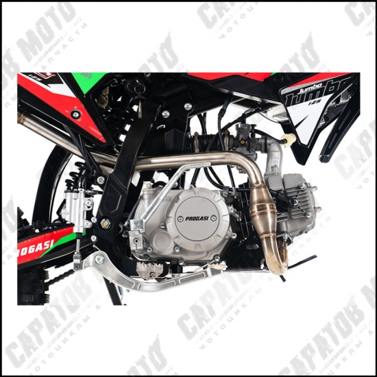 Питбайк PROGASI Jumbo 125 Red Green - 1
