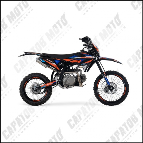 Питбайк PROGASI Jumbo 150 Orange Blue - 1