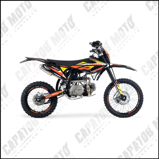 Питбайк PROGASI Jumbo 150 Orange Yellow - 1
