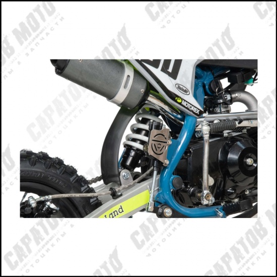 Питбайк Motoland TCX125 E 14/12 +фара зеленый - 1