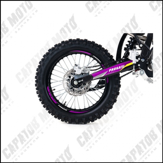 Питбайк PROGASI Jumbo 150 Purple Yellow - 1