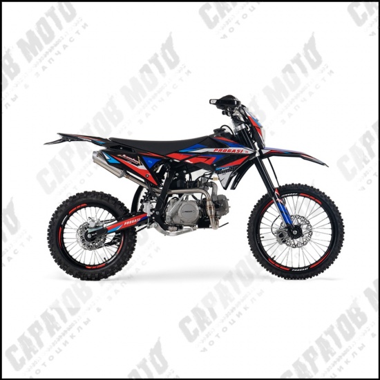 Питбайк PROGASI Jumbo 150 Red Blue - 1