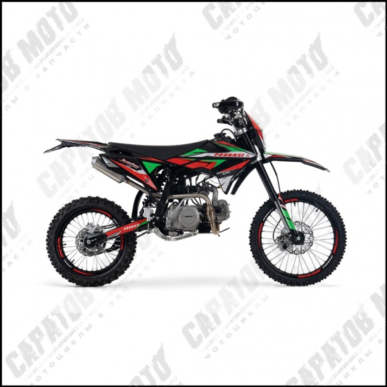 Питбайк PROGASI Jumbo 150 Red Green - 1