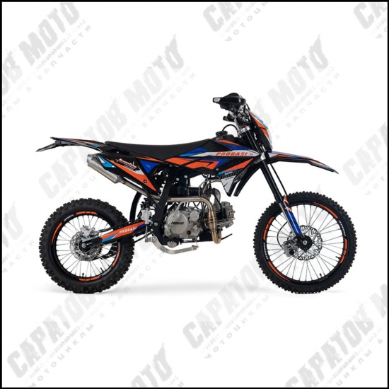 Питбайк PROGASI Jumbo 150 PRO Orange Blue - 1