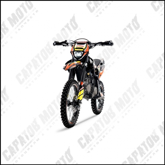 Питбайк PROGASI Jumbo 150 PRO Orange Yellow - 1