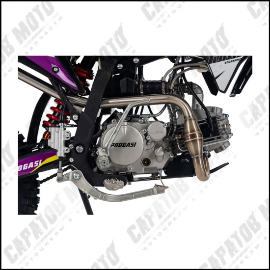 Питбайк PROGASI Jumbo 150 PRO Purple Yellow - 1