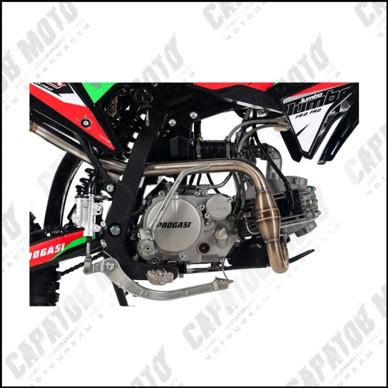 Питбайк PROGASI Jumbo 150 PRO Red Green - 1