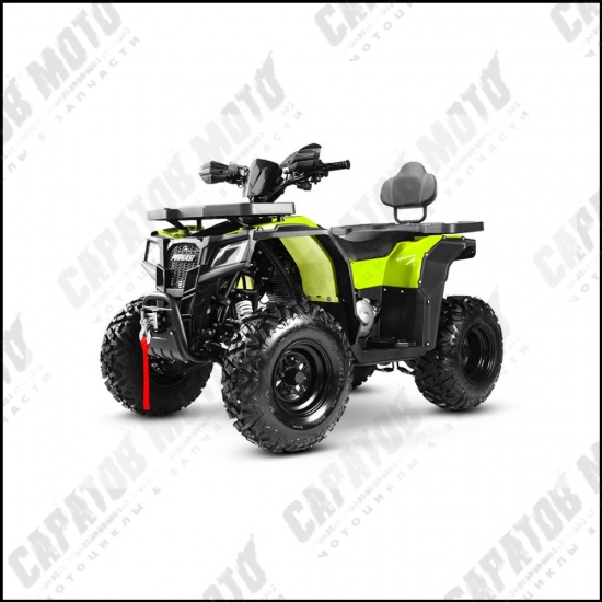 Квадроцикл PROGASI Race Jumper 200 SE Chili Forest Green - 1