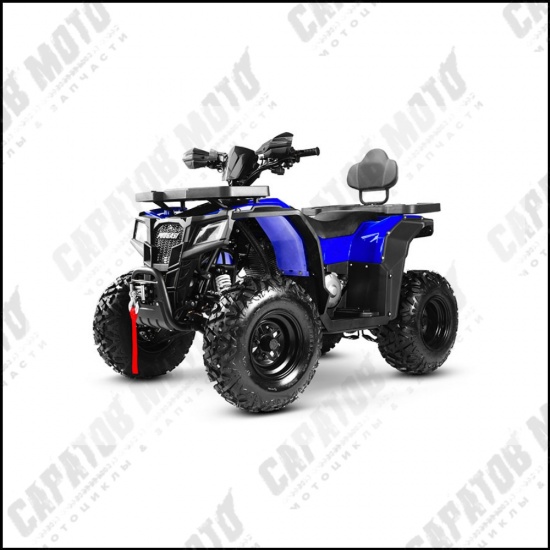 Квадроцикл PROGASI Race Jumper 200 SE Chili Lava Blue Ocean - 1