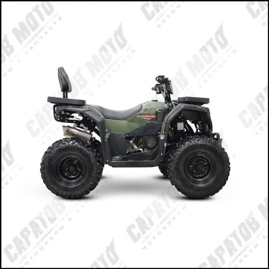Квадроцикл PROGASI Race Jumper 200 Max Power Army Green - 1