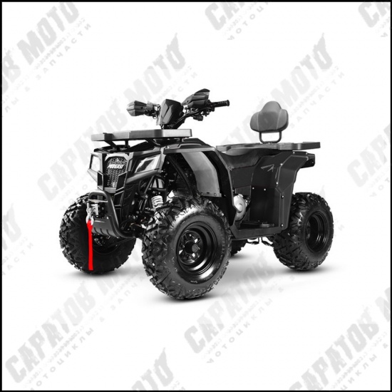 Квадроцикл PROGASI Race Jumper 200 Max Power Black Satin - 1