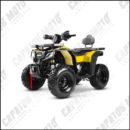 Квадроцикл PROGASI Race Jumper 200 Max Power Fluo Yellow - 1