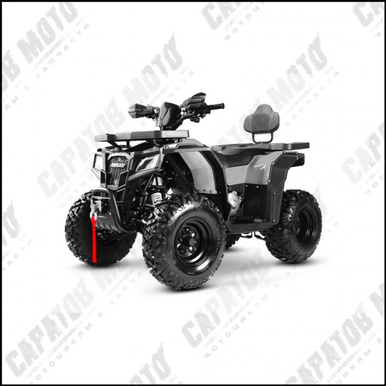 Квадроцикл PROGASI Race Jumper 200 Max Power Nardo Grey - 1