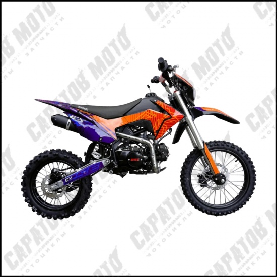 Питбайк EX Blue Orange Ant 17/14 - 1