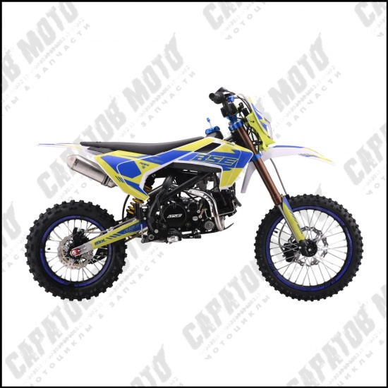 Питбайк MXH 150 RAPT Green\Blue - 1