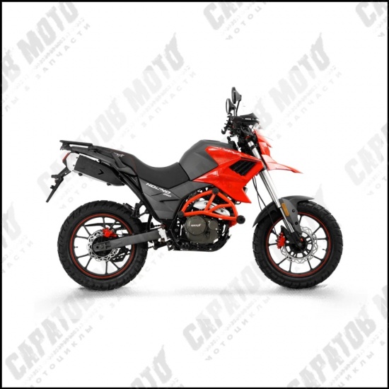 Мотоцикл с ПТС турэндуро ROCKOT HOUND 2.0 (красный) - 1