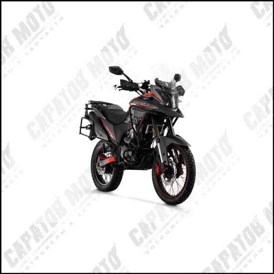 Мотоцикл с ПТС турэндуро ROCKOT DAKAR ADVENTURE 2.0 (серый/красный) - 1