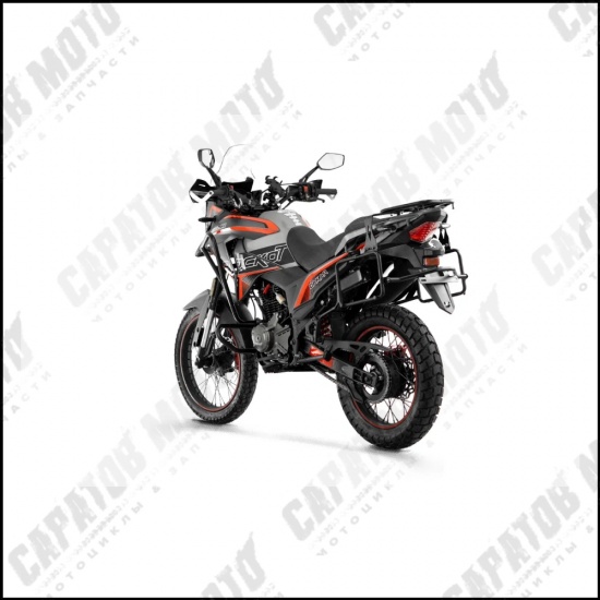 Мотоцикл с ПТС турэндуро ROCKOT DAKAR ADVENTURE 2.0 (серый/красный) - 1