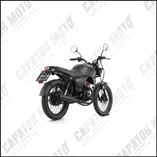Мотоцикл с ПТС дорожный ROCKOT LEGEND 150 (черный матовый) - 1