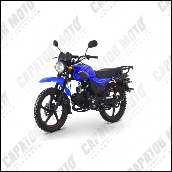 Мопед ROCKOT ALPHA OFFROAD (синий глянцевый) - 1