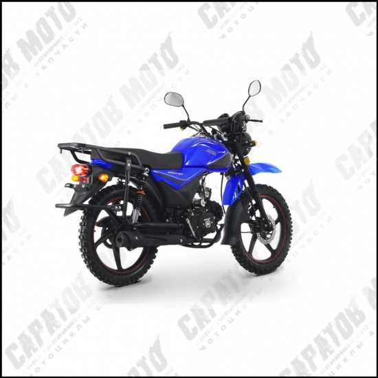 Мопед ROCKOT ALPHA OFFROAD (синий глянцевый) - 1