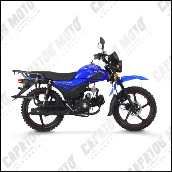 Мопед ROCKOT ALPHA OFFROAD (синий глянцевый) - 1
