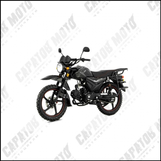 Мопед ROCKOT ALPHA OFFROAD (черный глянцевый) - 1