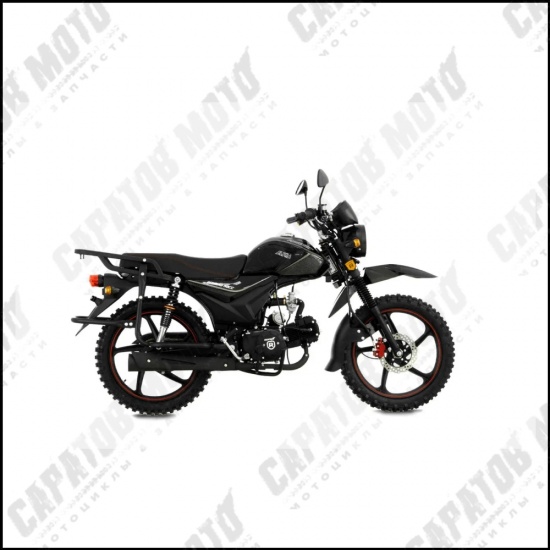 Мопед ROCKOT ALPHA OFFROAD (черный глянцевый) - 1