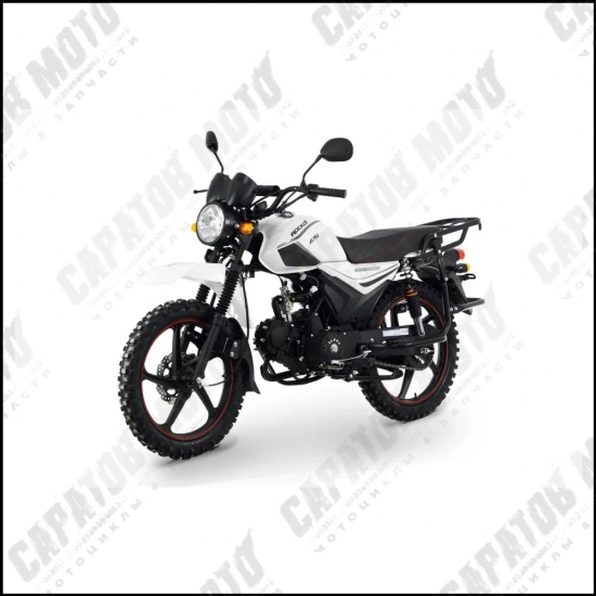 Мопед ROCKOT ALPHA OFFROAD (белый глянцевый) - 1